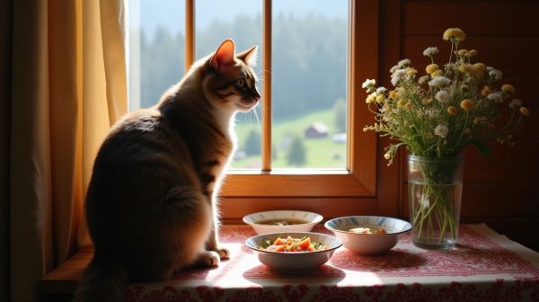 Choix de nourriture pour chat en Suisse : ingrédients et bienfaits